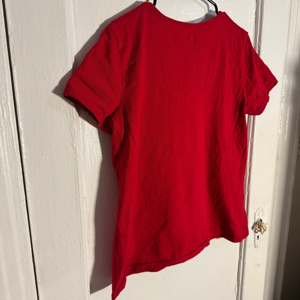 4th of July Red Tee Butterfly American Flag L Grannycore Animal Cotton Insect - Picture 7 of 7
